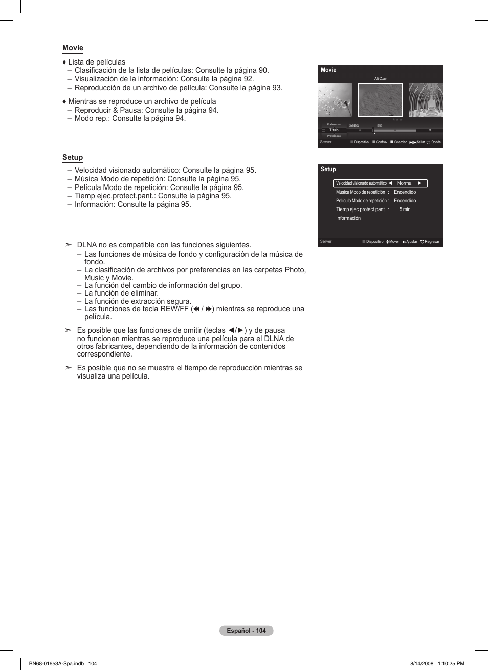 Samsung PN63A760T1FXZA User Manual | Page 248 / 282