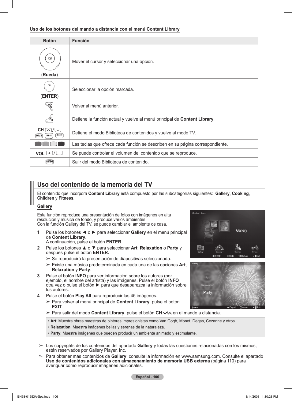 Samsung PN63A760T1FXZA User Manual | Page 250 / 282