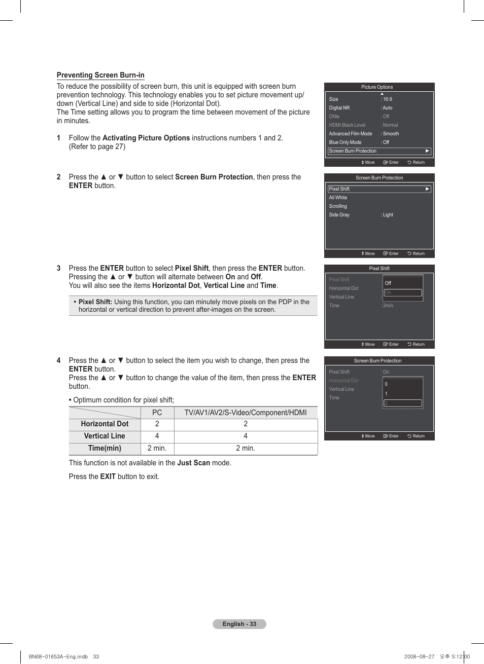 Samsung PN63A760T1FXZA User Manual | Page 33 / 282