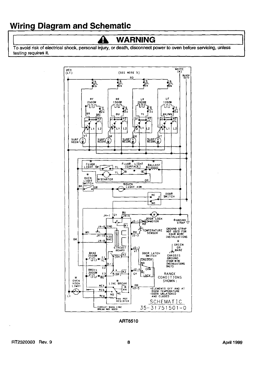 Amana Pi143415N User Manual | Page 8 / 8