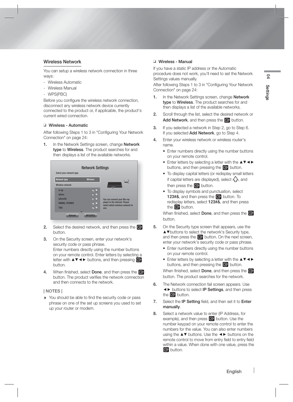 Samsung HT-F6500W-ZA User Manual | Page 25 / 58