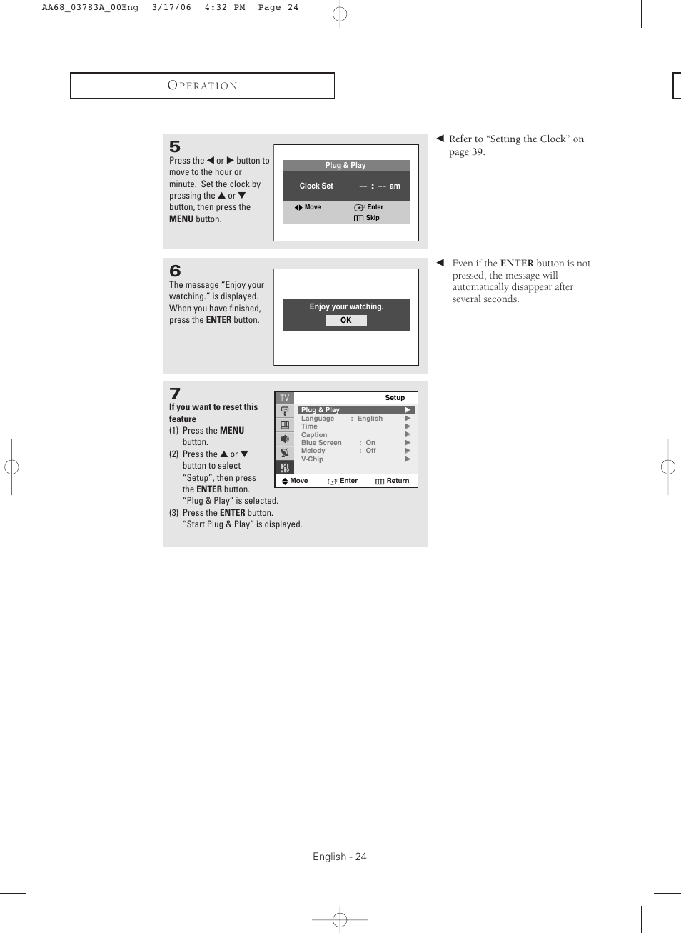 Samsung TXS2783X-XAA User Manual | Page 24 / 72