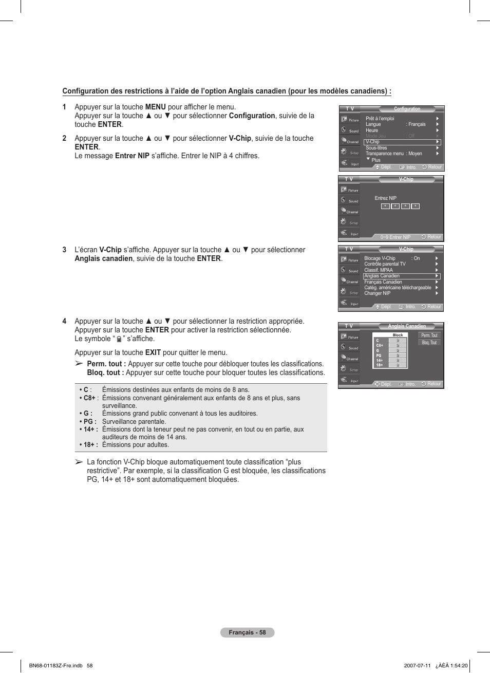 Samsung FPT5884X-XAA User Manual | Page 142 / 250