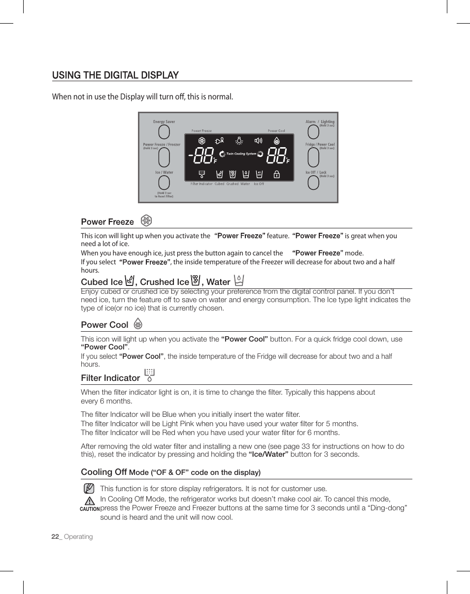 Samsung RF26XAEPN-XAA User Manual | Page 22 / 88