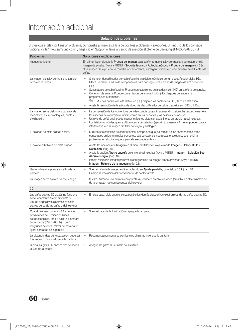 Información adicional | Samsung PN63C7000YFXZA User Manual | Page 126 / 198