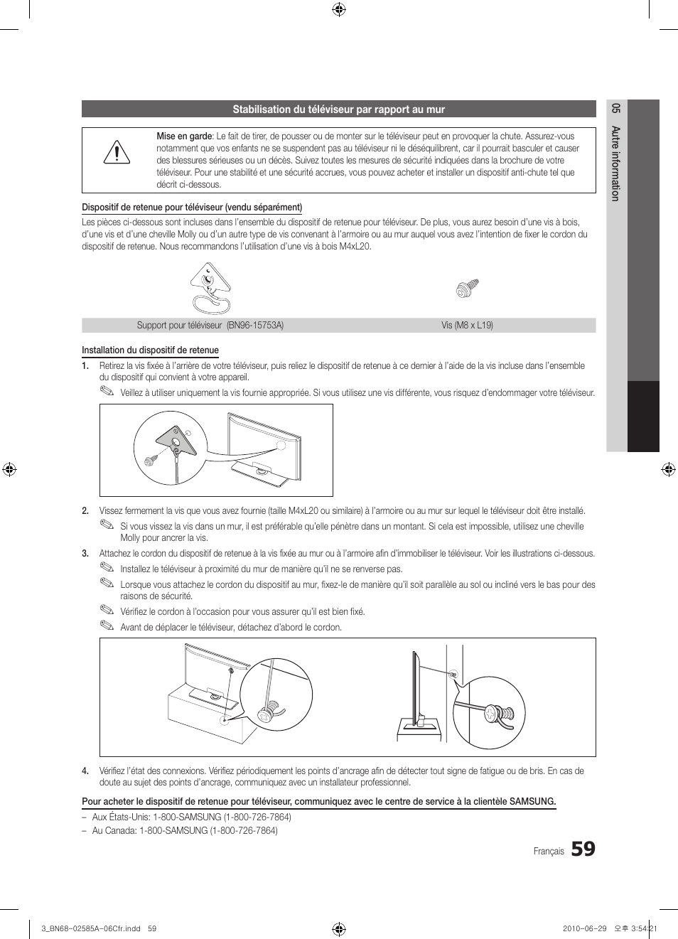 Samsung PN63C7000YFXZA User Manual | Page 191 / 198