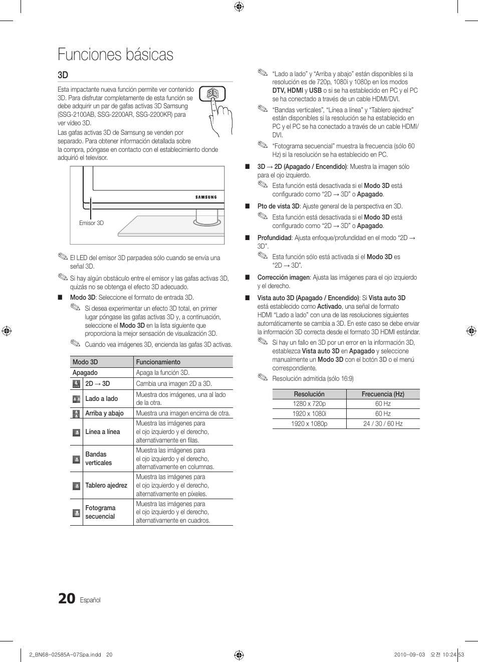 Funciones básicas | Samsung PN63C7000YFXZA User Manual | Page 86 / 198