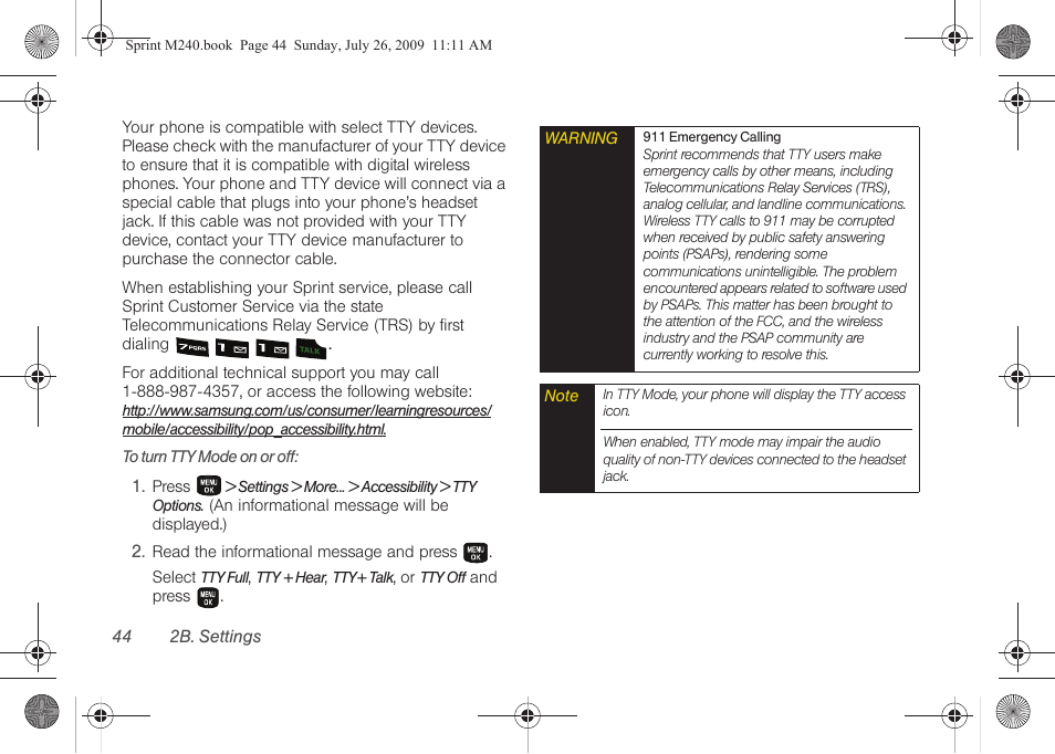 Samsung SPH-M240ZKASPR User Manual | Page 56 / 137