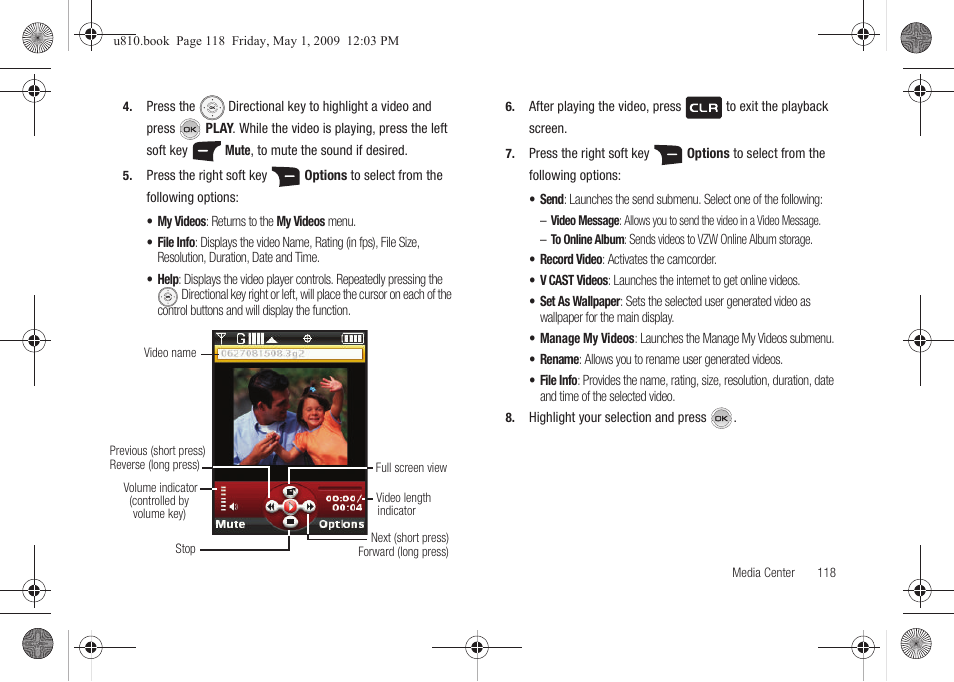 Samsung SCH-U810GNAVZW User Manual | Page 121 / 169