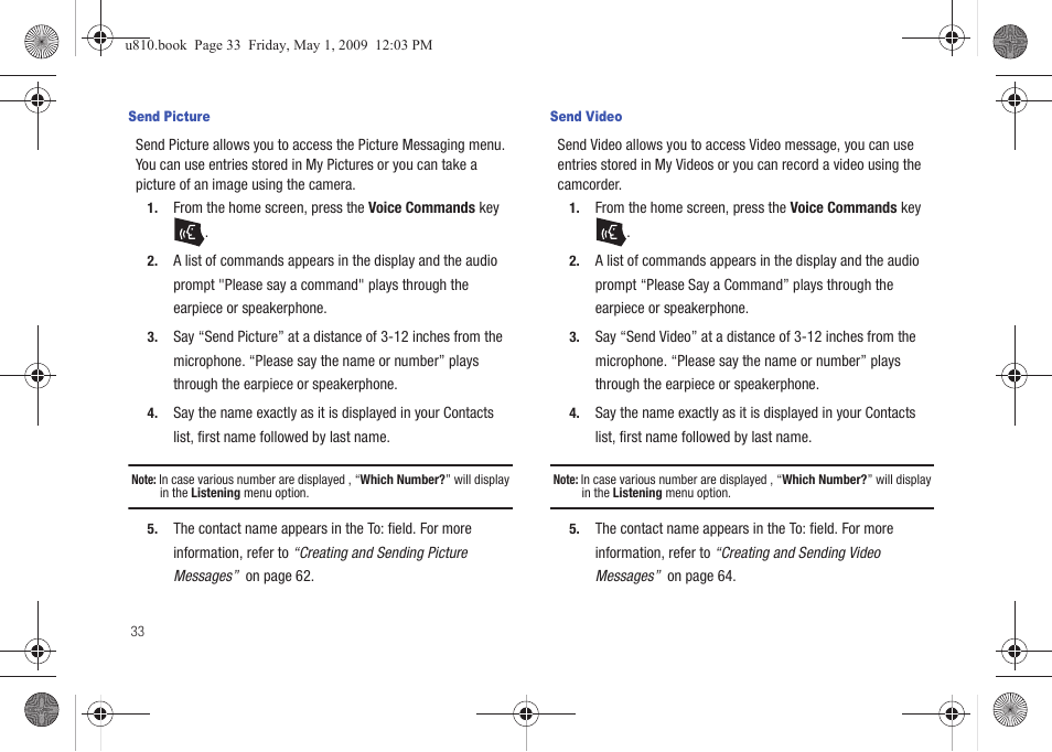 Samsung SCH-U810GNAVZW User Manual | Page 36 / 169