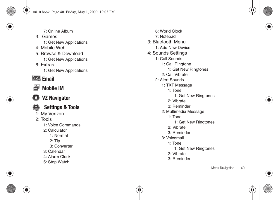 Samsung SCH-U810GNAVZW User Manual | Page 43 / 169