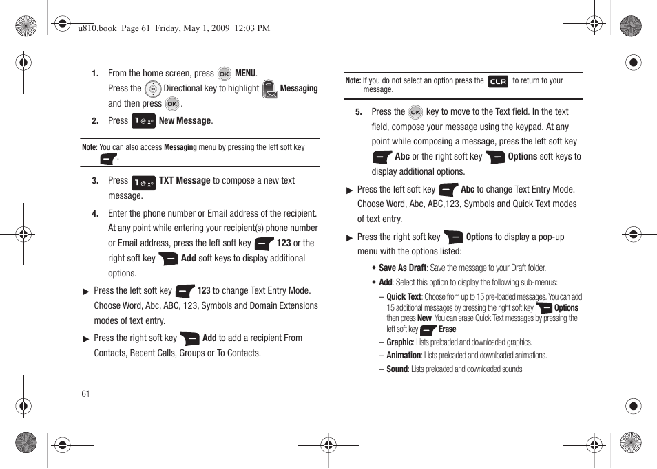Samsung SCH-U810GNAVZW User Manual | Page 64 / 169