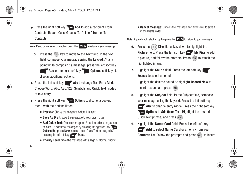 Samsung SCH-U810GNAVZW User Manual | Page 66 / 169