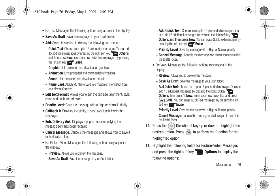 Samsung SCH-U810GNAVZW User Manual | Page 79 / 169