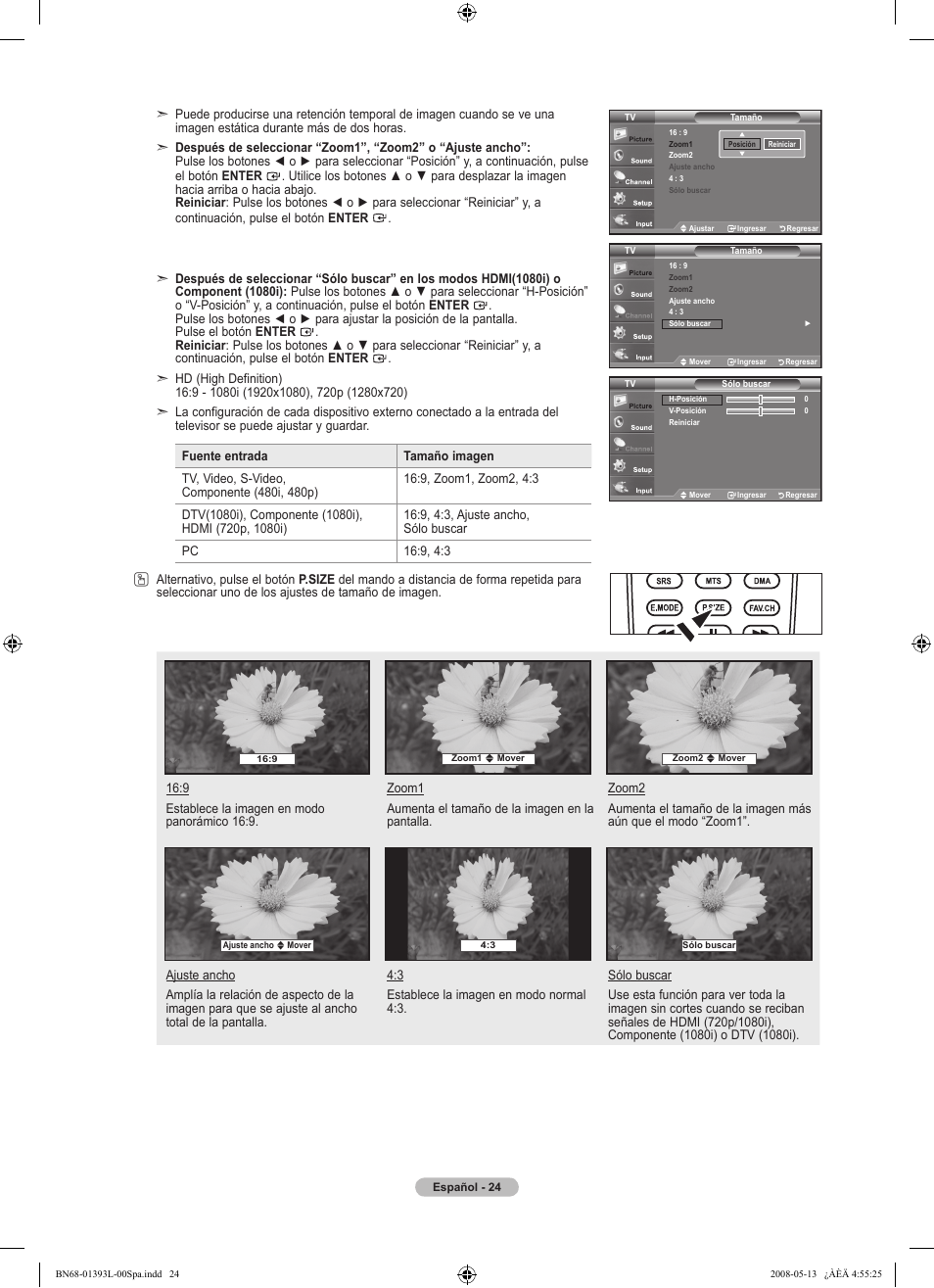 Samsung LN32A540P2DXZA User Manual | Page 92 / 133