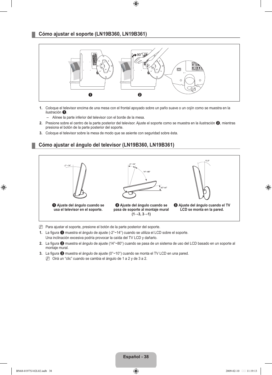 Samsung LN19B361C5DXZA User Manual | Page 86 / 93