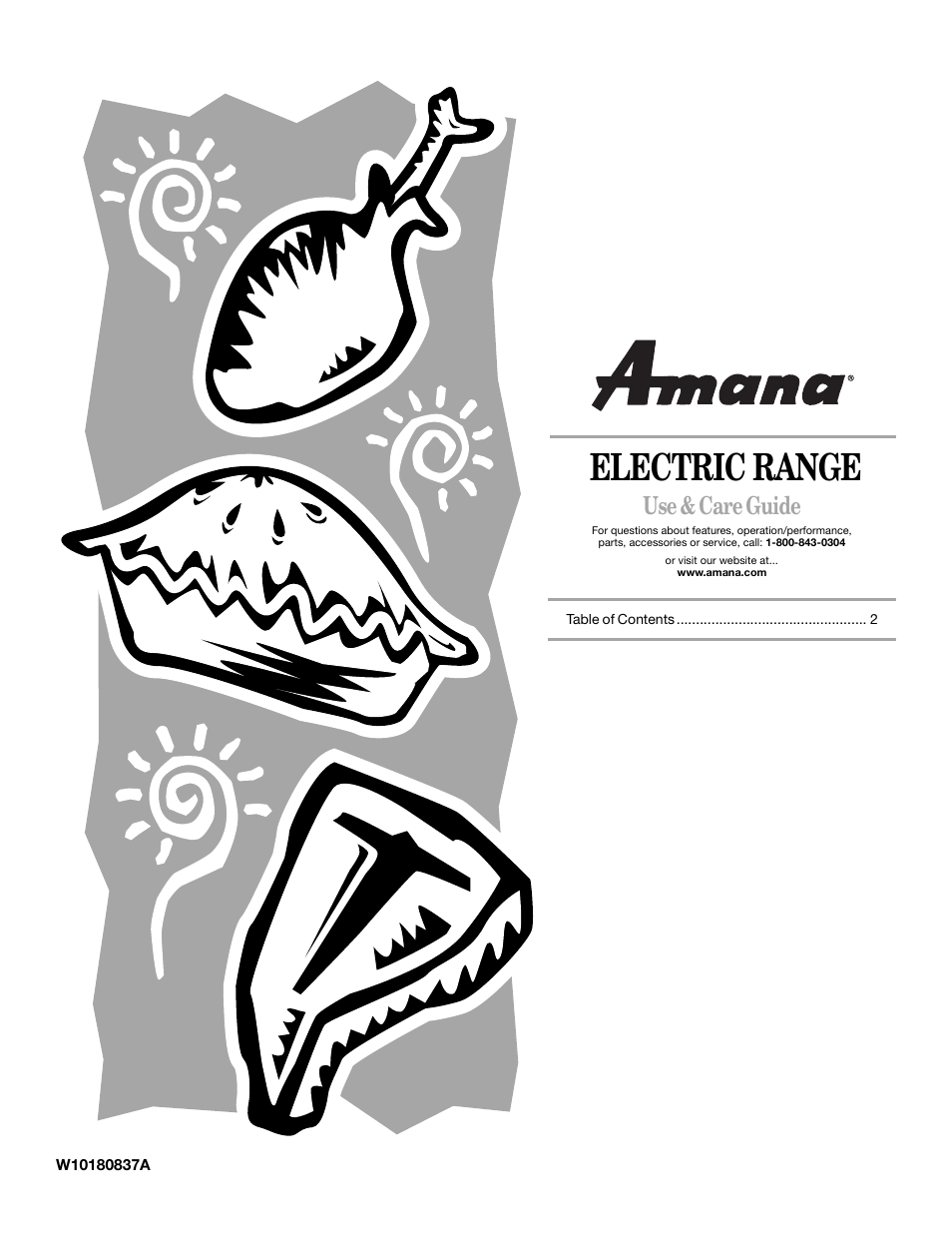 Amana W10180837A User Manual | 16 pages