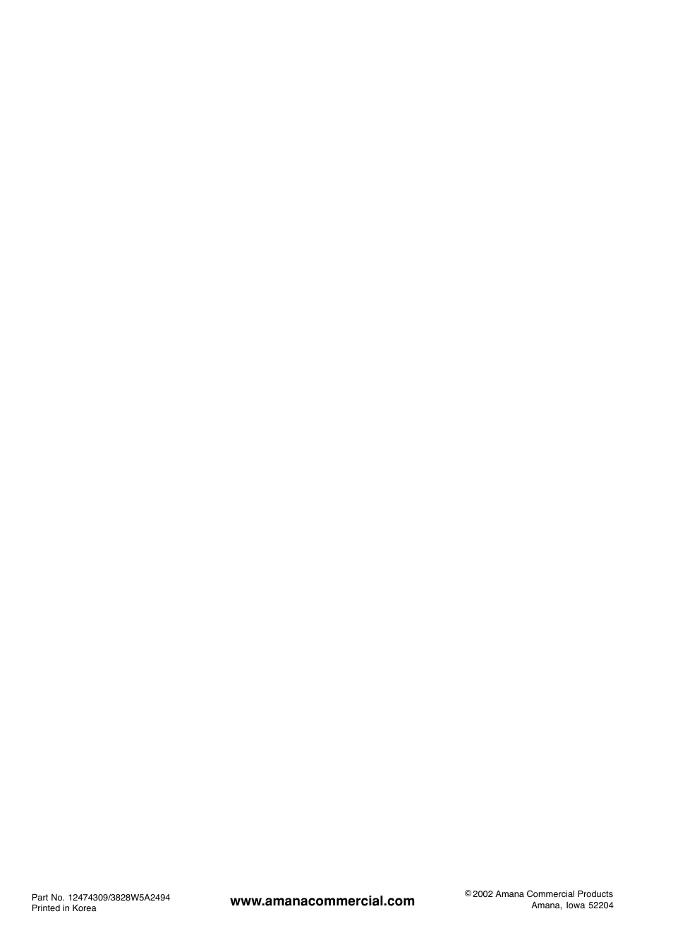 Amana LD10D2 User Manual | Page 16 / 16