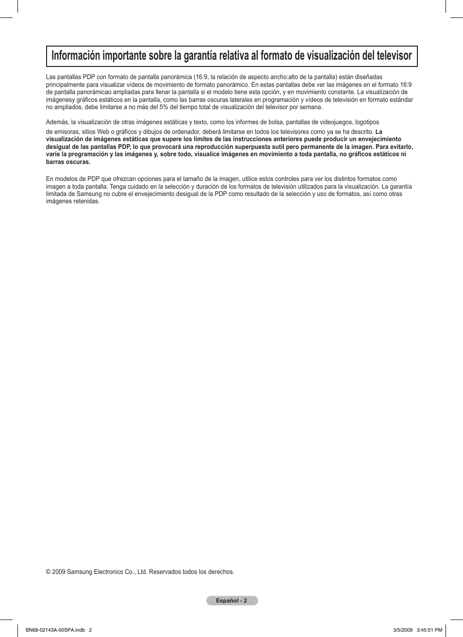 Samsung PN50B540S3FXZA User Manual | Page 53 / 103