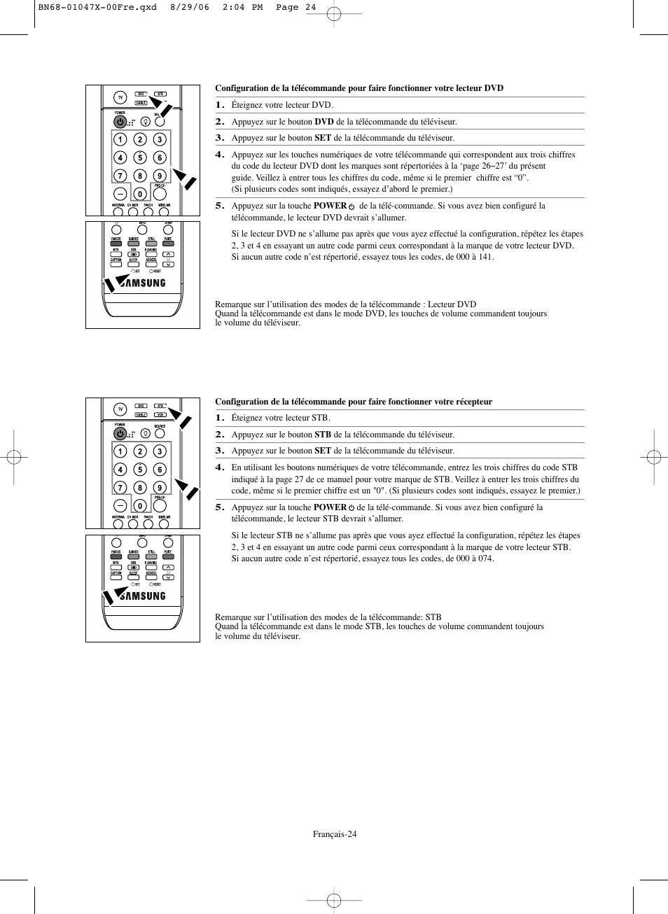 Samsung LNS5296DX-XAA User Manual | Page 152 / 380