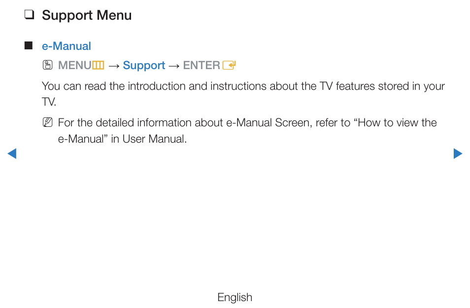 Support menu | Samsung PN51D490A1DXZA User Manual | Page 139 / 223
