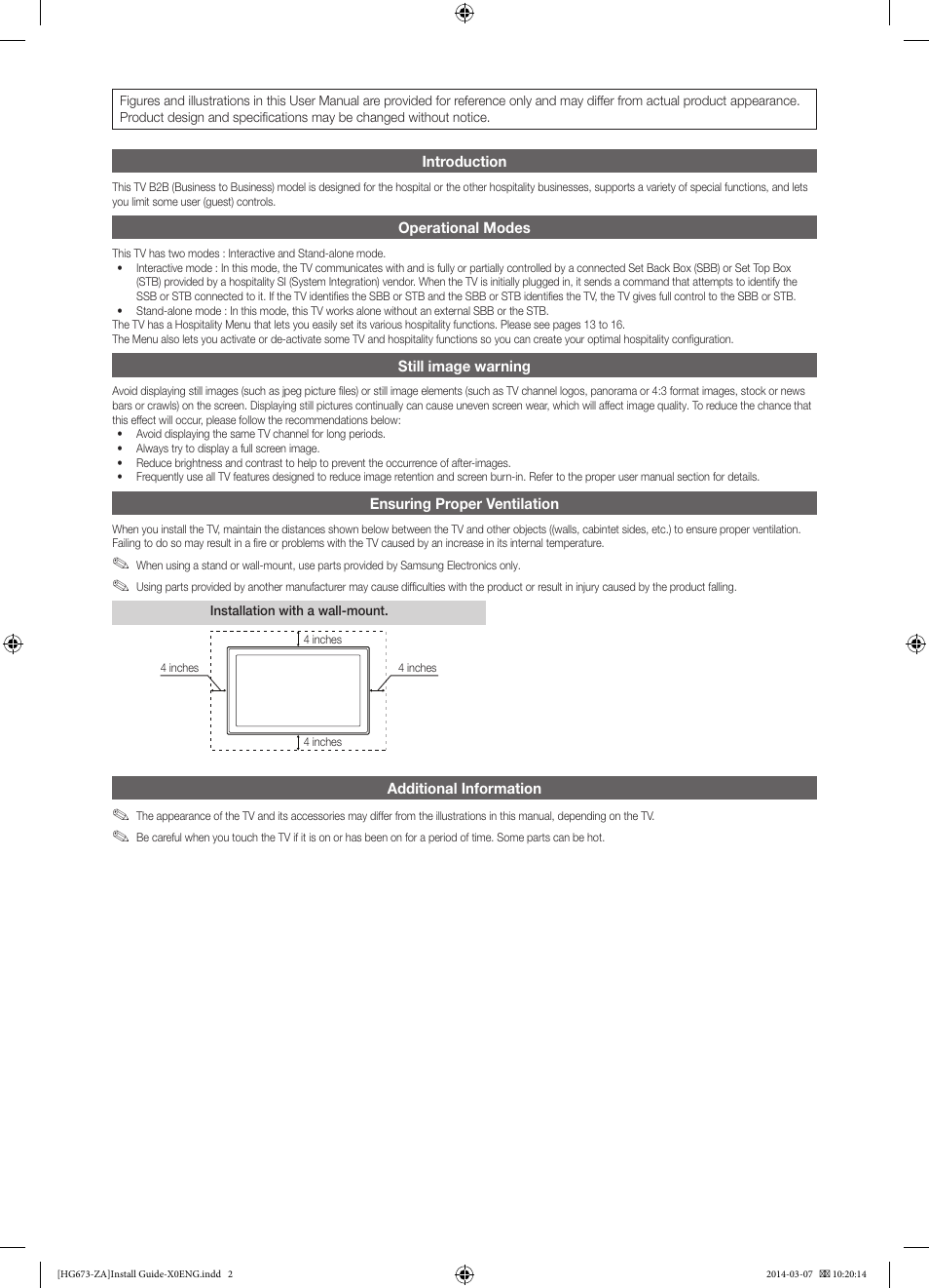 Samsung HG28NC673AFXZA User Manual | Page 2 / 39
