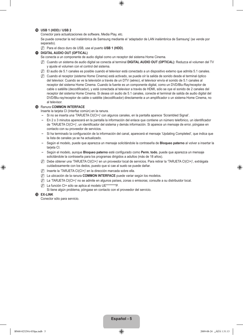 Samsung UE40B7020WW User Manual | Page 399 / 704