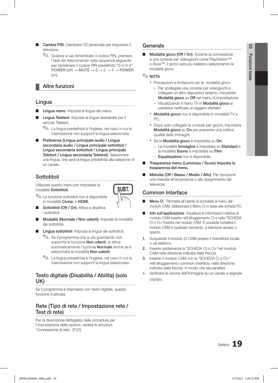 Samsung LE37C550J1W User Manual | Page 163 / 194