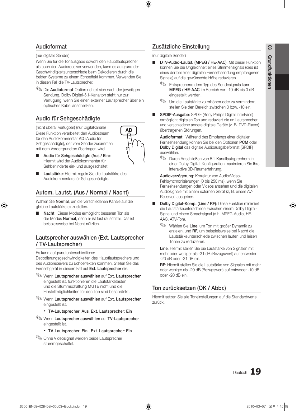Samsung UE32C6600UP User Manual | Page 139 / 181