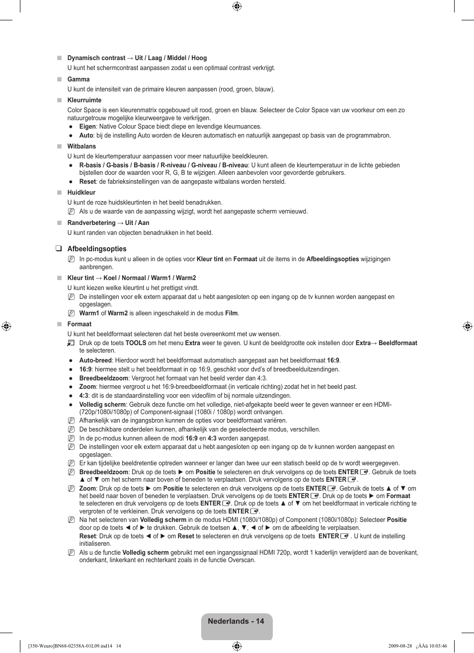 Samsung LE26B350F1W User Manual | Page 112 / 296