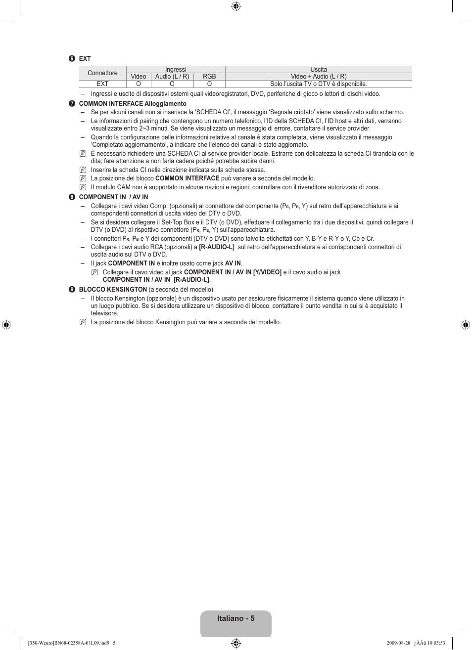 Samsung LE26B350F1W User Manual | Page 135 / 296