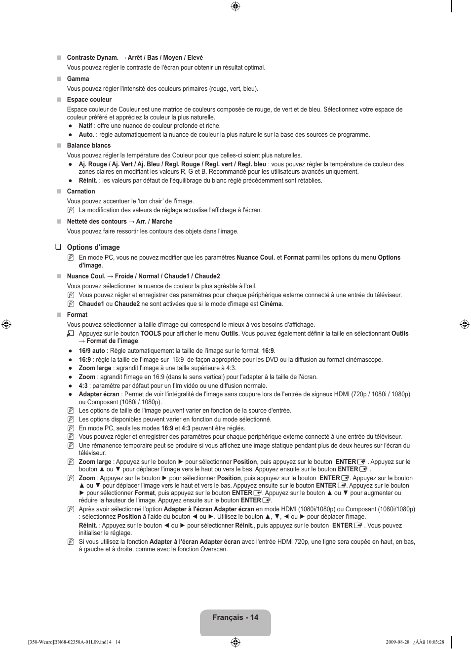 Samsung LE26B350F1W User Manual | Page 48 / 296