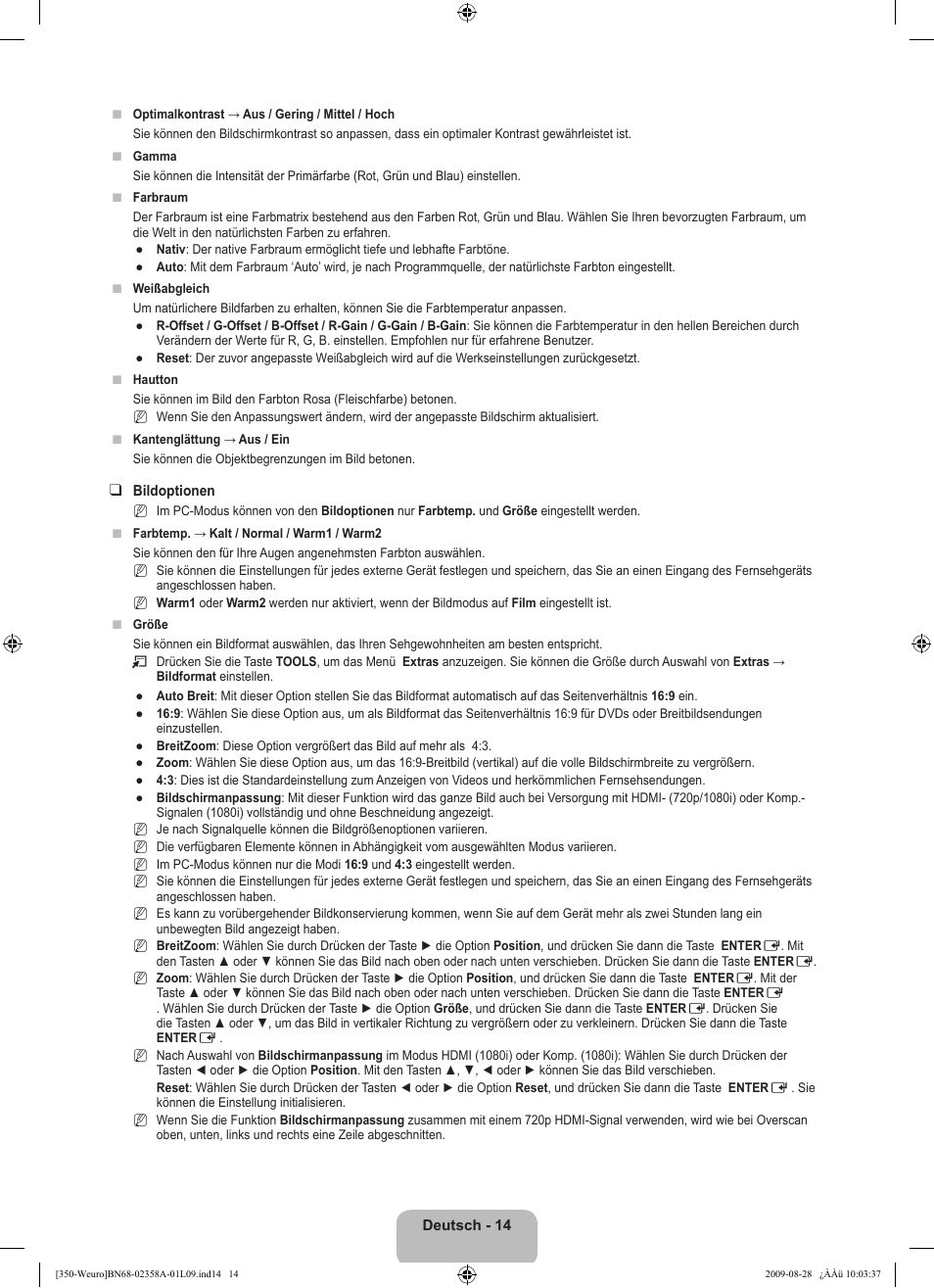 Samsung LE26B350F1W User Manual | Page 80 / 296