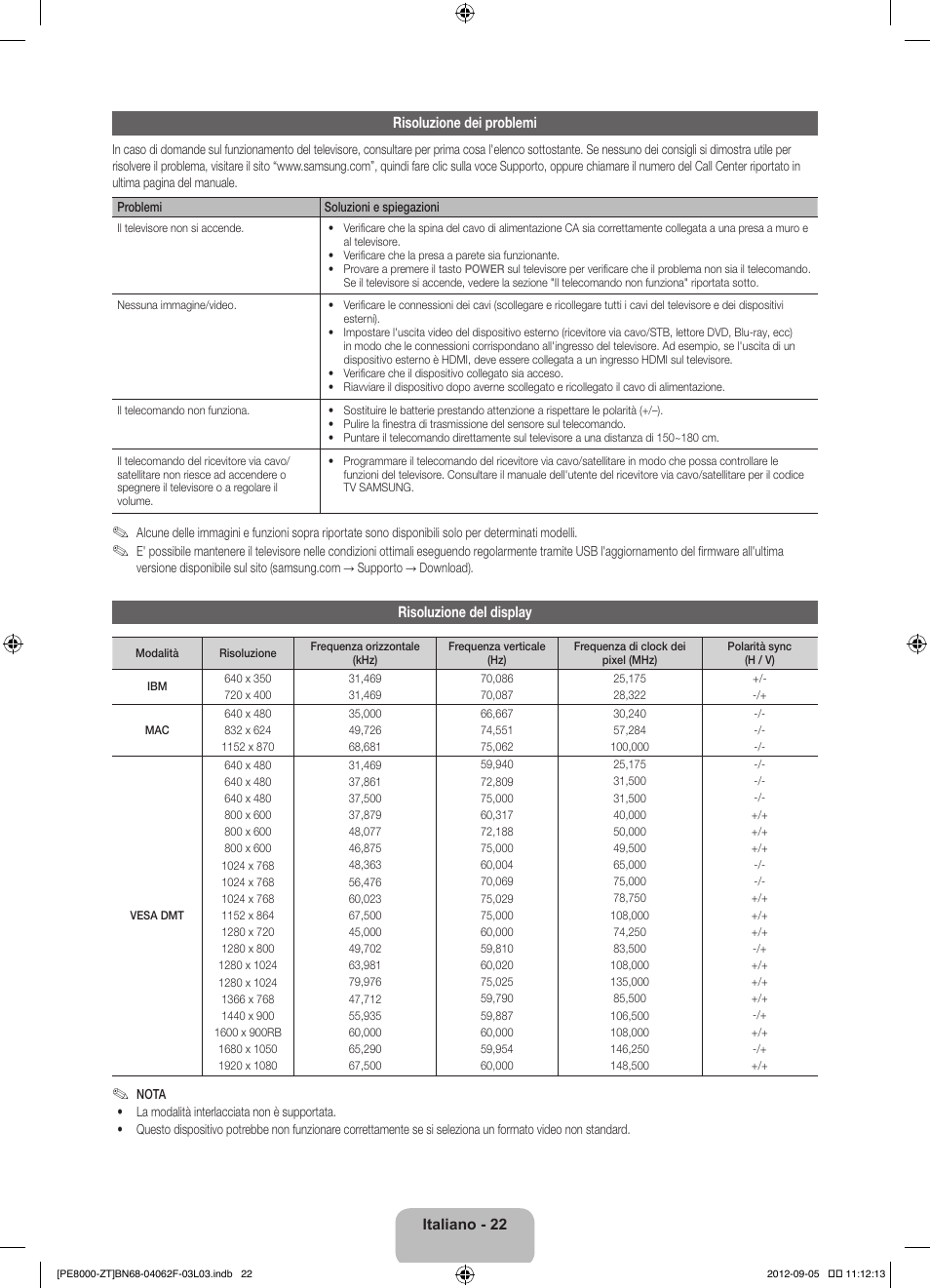 Samsung PS64E8000GQ User Manual | Page 45 / 71