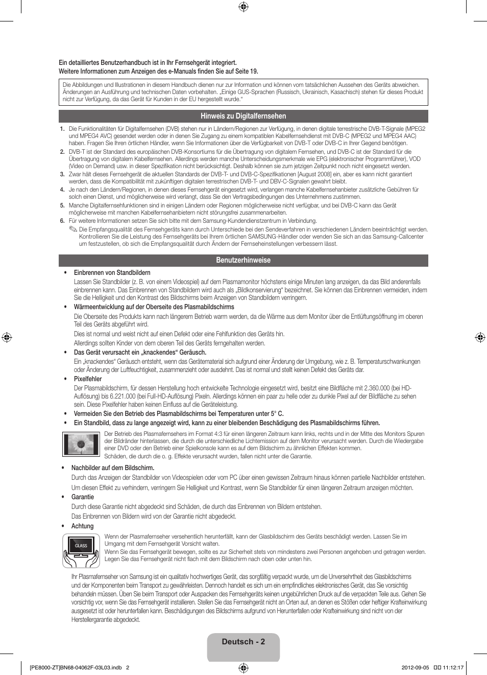 Samsung PS64E8000GQ User Manual | Page 49 / 71