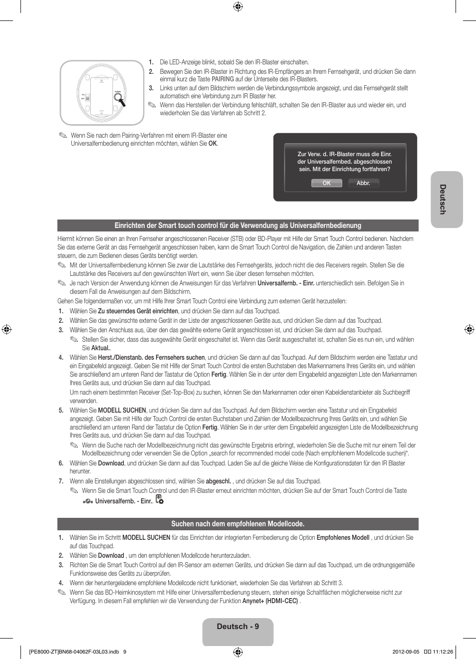 Samsung PS64E8000GQ User Manual | Page 56 / 71