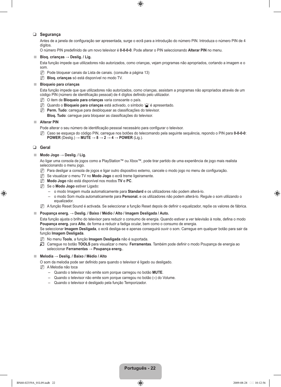 Samsung LE19B541C4W User Manual | Page 230 / 318