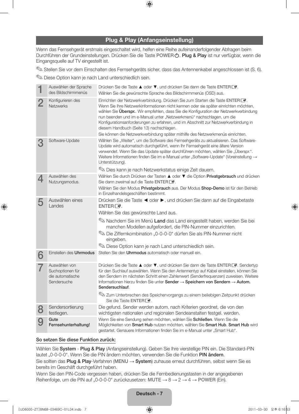 Samsung UE46D6000TP User Manual | Page 51 / 86