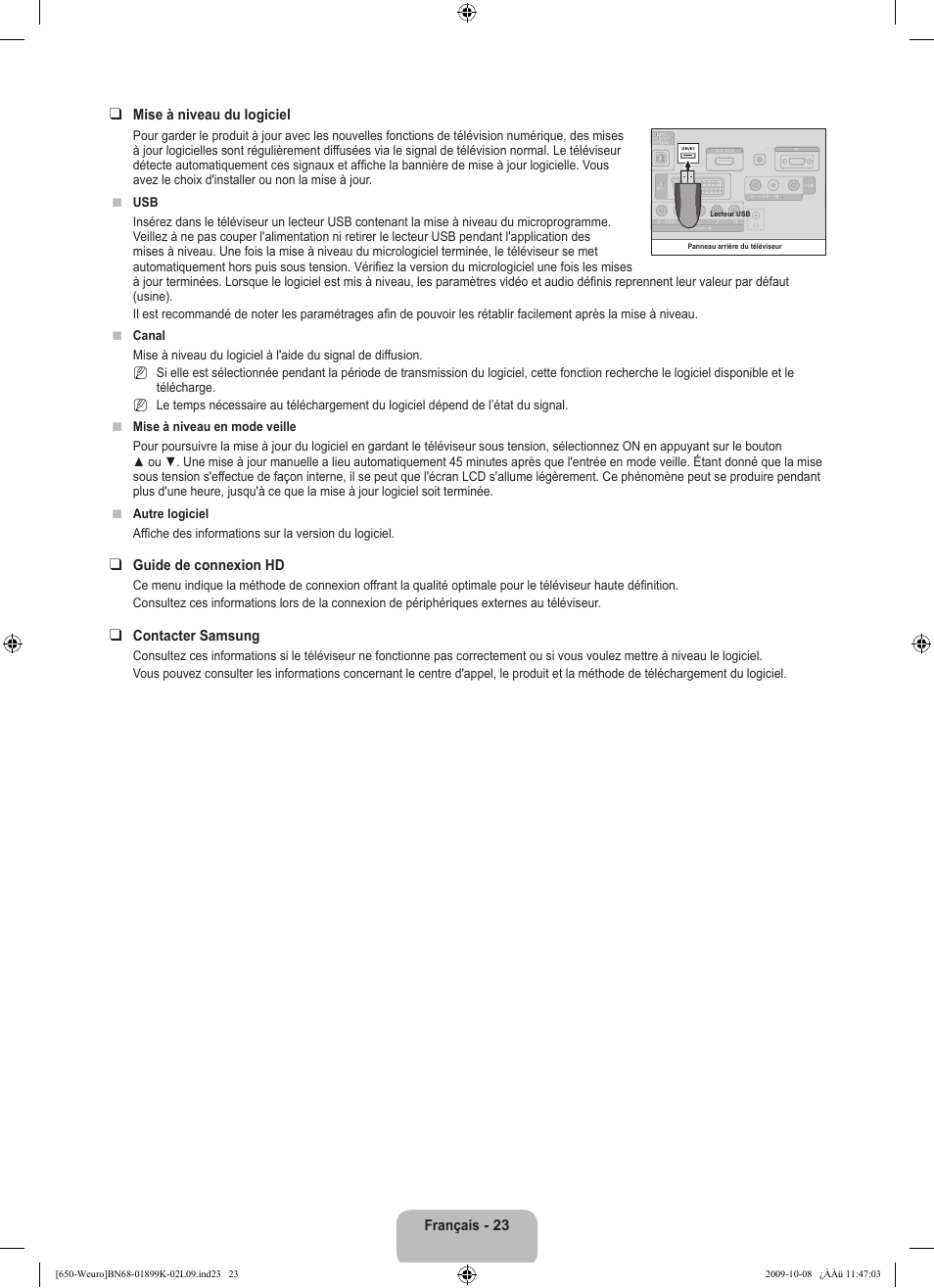 Samsung LE19B650T6W User Manual | Page 57 / 296