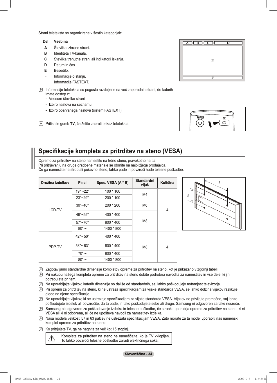 Samsung PS50B450B1W User Manual | Page 309 / 357