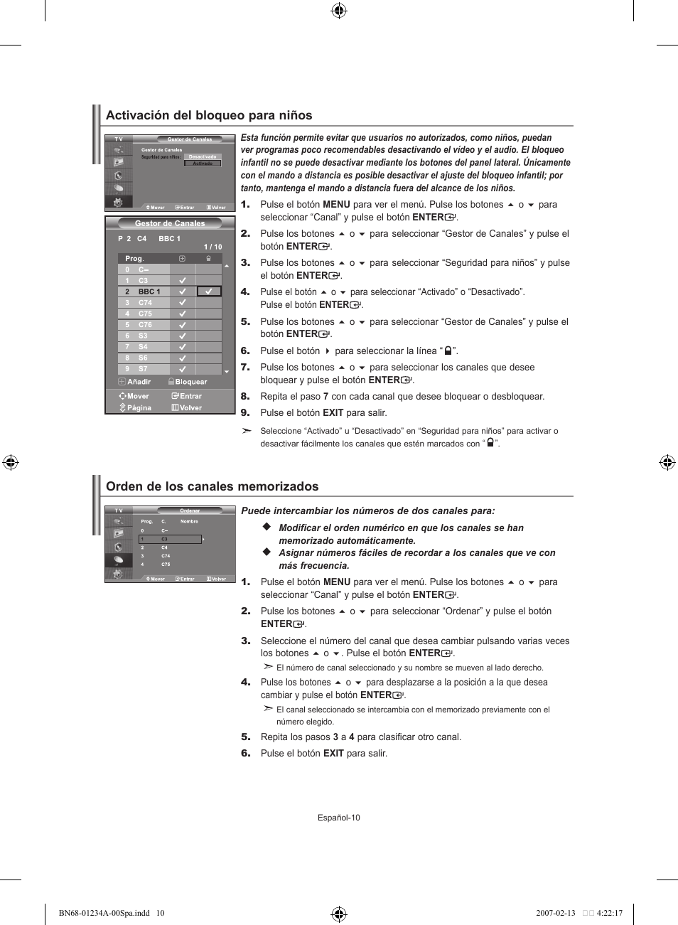 Samsung LE40S61B User Manual | Page 116 / 187