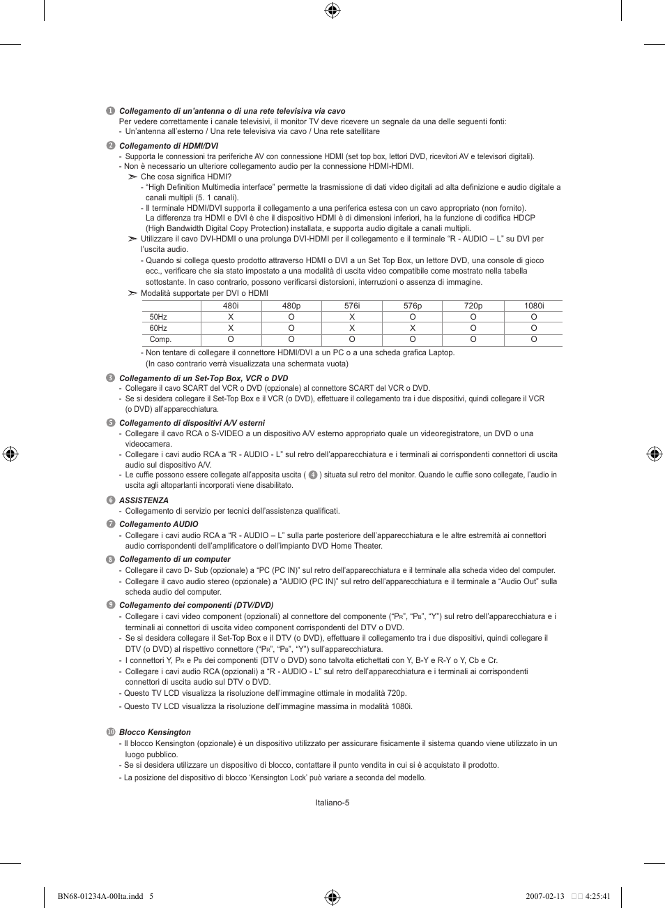 Samsung LE40S61B User Manual | Page 163 / 187
