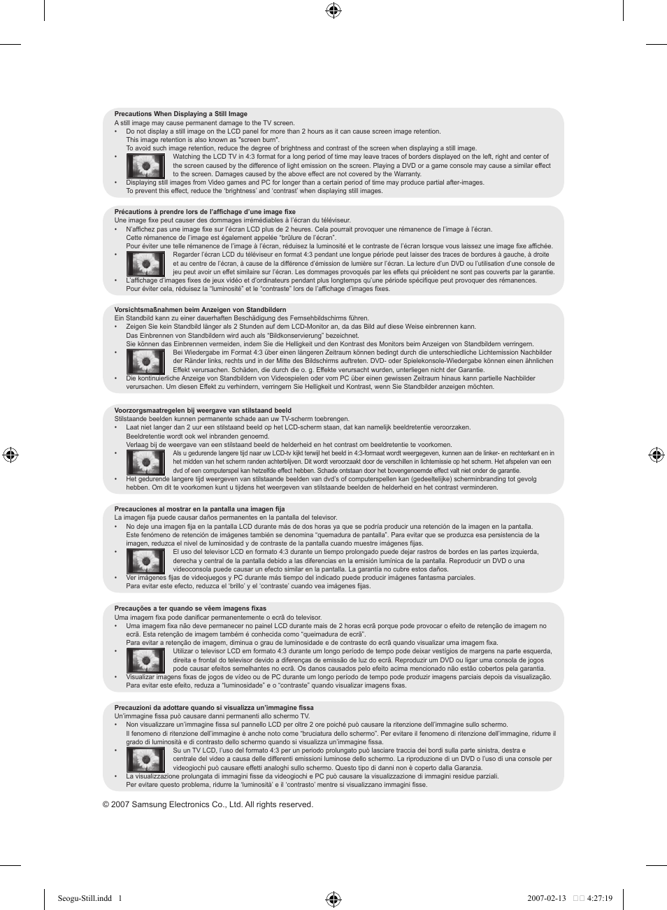 Samsung LE40S61B User Manual | Page 2 / 187