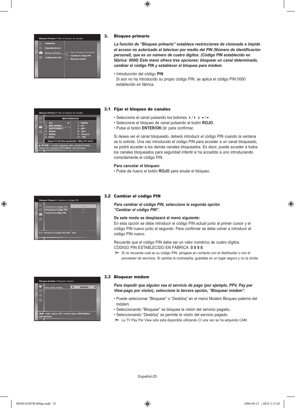 Samsung LE40R73BD User Manual | Page 97 / 107
