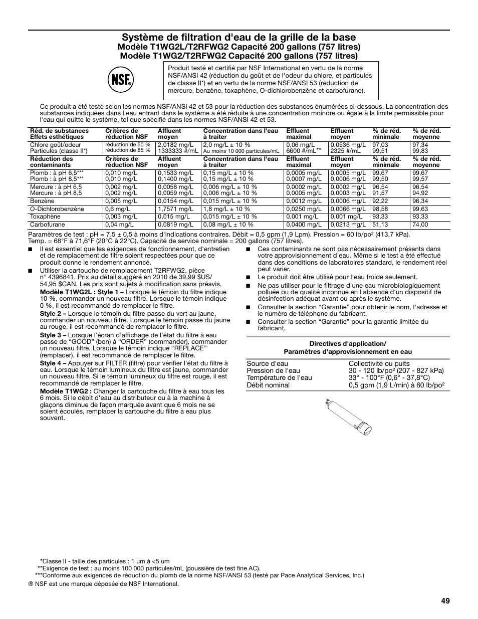 Amana W10321485A User Manual | Page 49 / 54