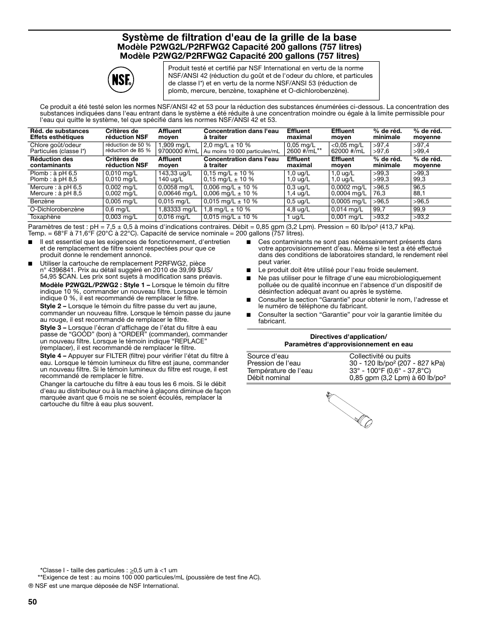 Amana W10321485A User Manual | Page 50 / 54