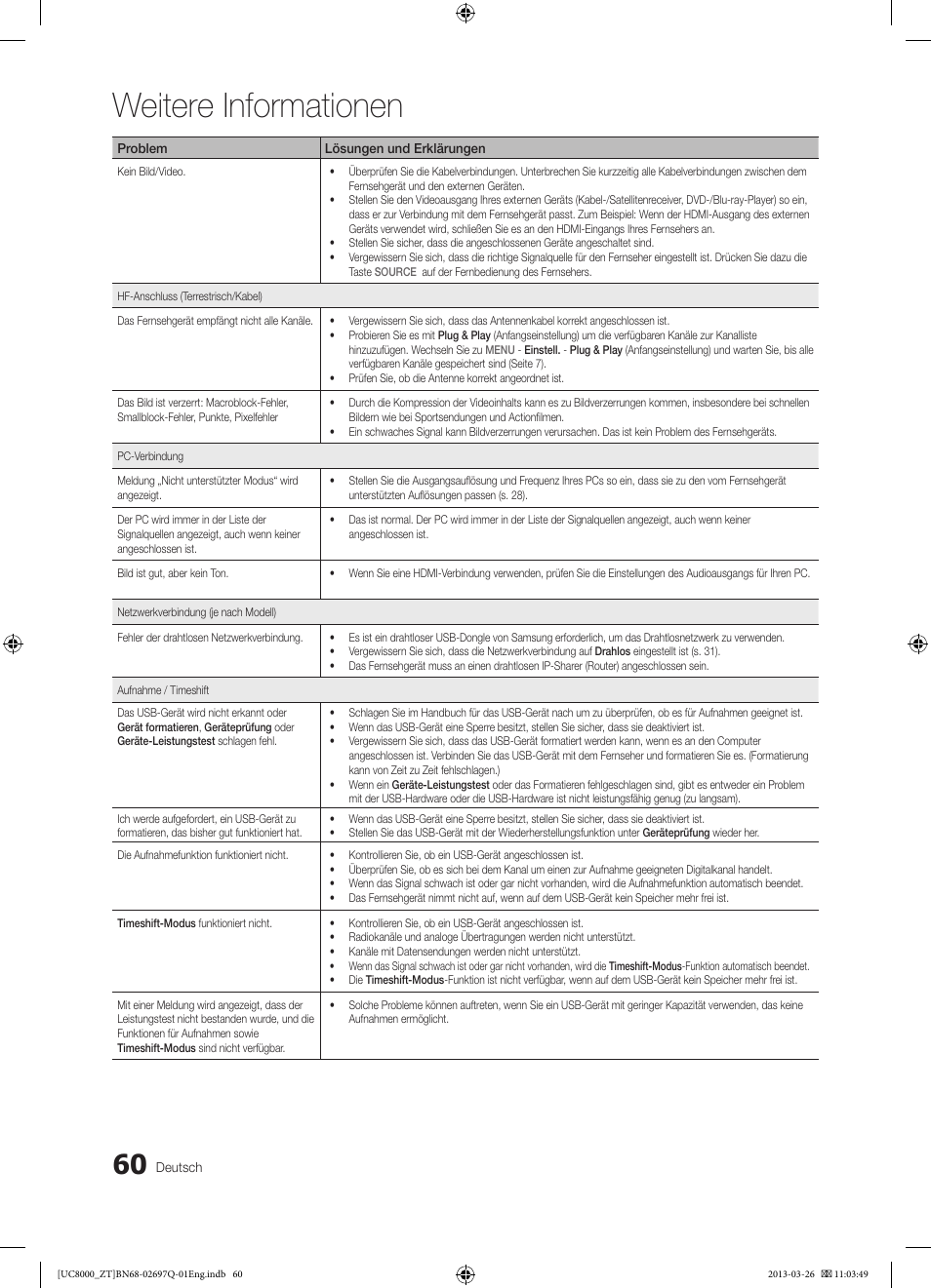 Weitere informationen | Samsung UE55C8000XP User Manual | Page 188 / 193