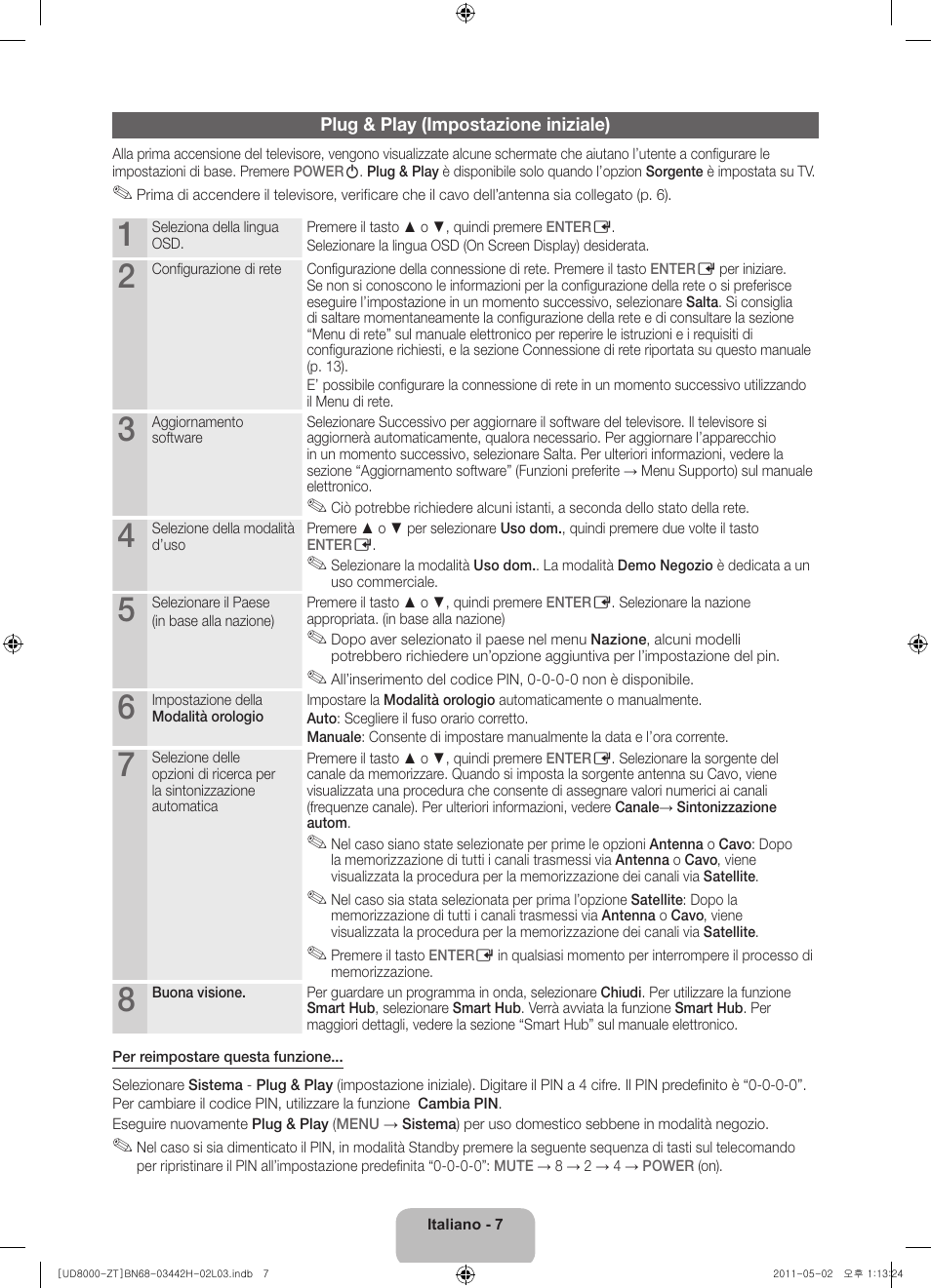 Samsung UE46D8000YQ User Manual | Page 27 / 64