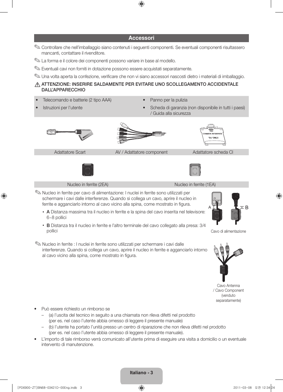 Samsung PS51D6900DQ User Manual | Page 23 / 78