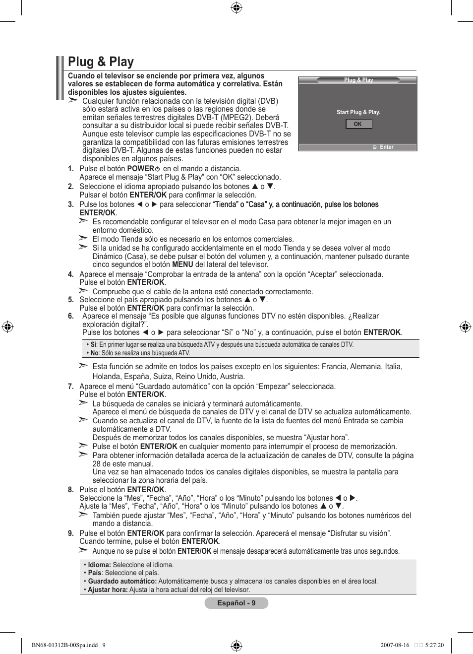 Plug & play | Samsung LE40F86BD User Manual | Page 333 / 516